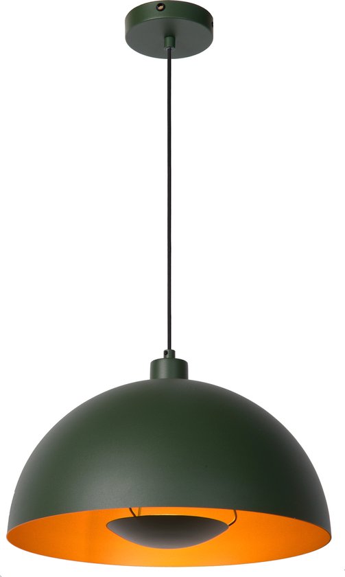 Lucide SIEMON - Suspension - Ø 40 cm - 1xE27 - Vert