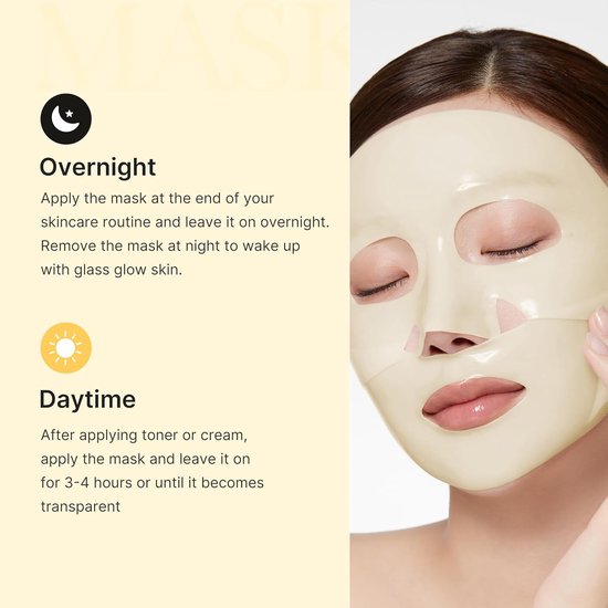 Masque gel éclaircissant Medicube à l'acide kojique et au curcuma