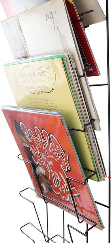 Support de rangement pour disques vinyles Lp - support mural pour ranger les disques vinyles Lp contre le mur