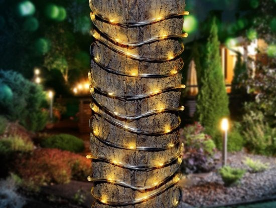 Grundig Light String - Solar - 100 LEDs - Warm light - 10 Metres