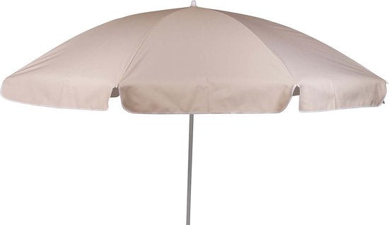 Bo-Camp - Parasol - Avec bras articulé - Ø 200 cm - Sable