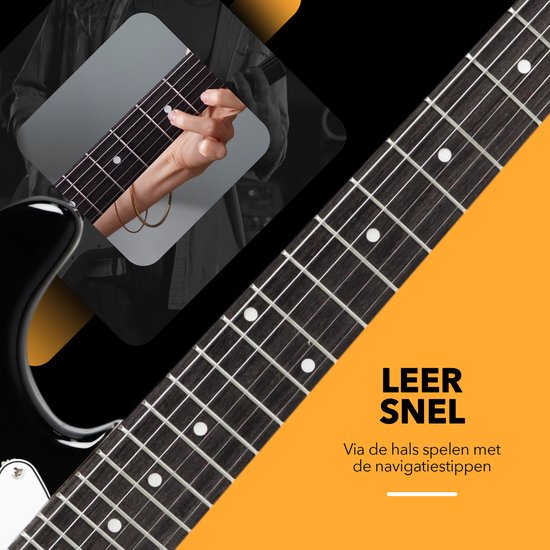 Finesse Elektrische Gitaar met Versterker - E-Learning
