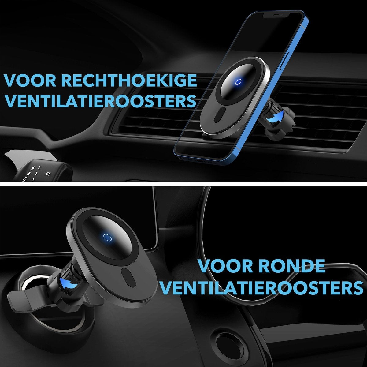 MagSafe Car Holder - Mobile Phone Holder Car - Phone Holders Car Magnetic - Phone Holders Car