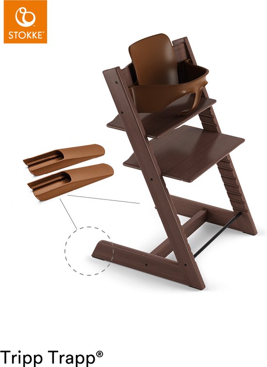 Kit bébé Stokke Tripp Trapp - Noyer