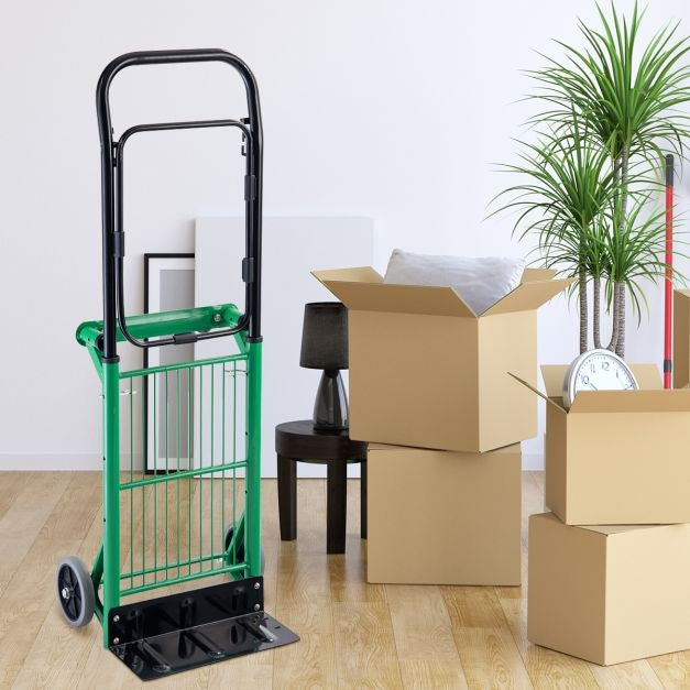 Chariot à steak pliable Coast 2 en 1 Chariot de transport Chariot de transport jusqu'à 90 kg chargeable