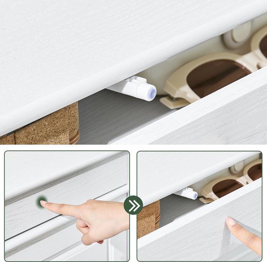 SoBuy FSR79-WG Meuble à chaussures avec 4 abattants, meuble à chaussures, entrée, meuble à chaussures, étagère à chaussures, 16 paires, pour couloir, entrée, 103 x 23 x 82 cm, effet bois antique, blanc
