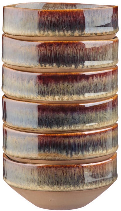 Bol GENESIS Ø11cm - 6 pièces - Basalte