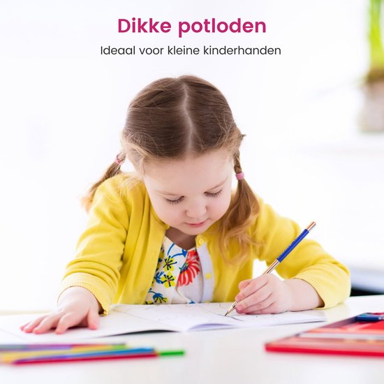Partizzle 30x Crayons de couleur arc-en-ciel - Cadeaux de distribution de crayons - Grabbelton Crafts Treat Gifts - Apprentissage créatif du dessin et du coloriage - Pour enfants et tout-petits/adultes