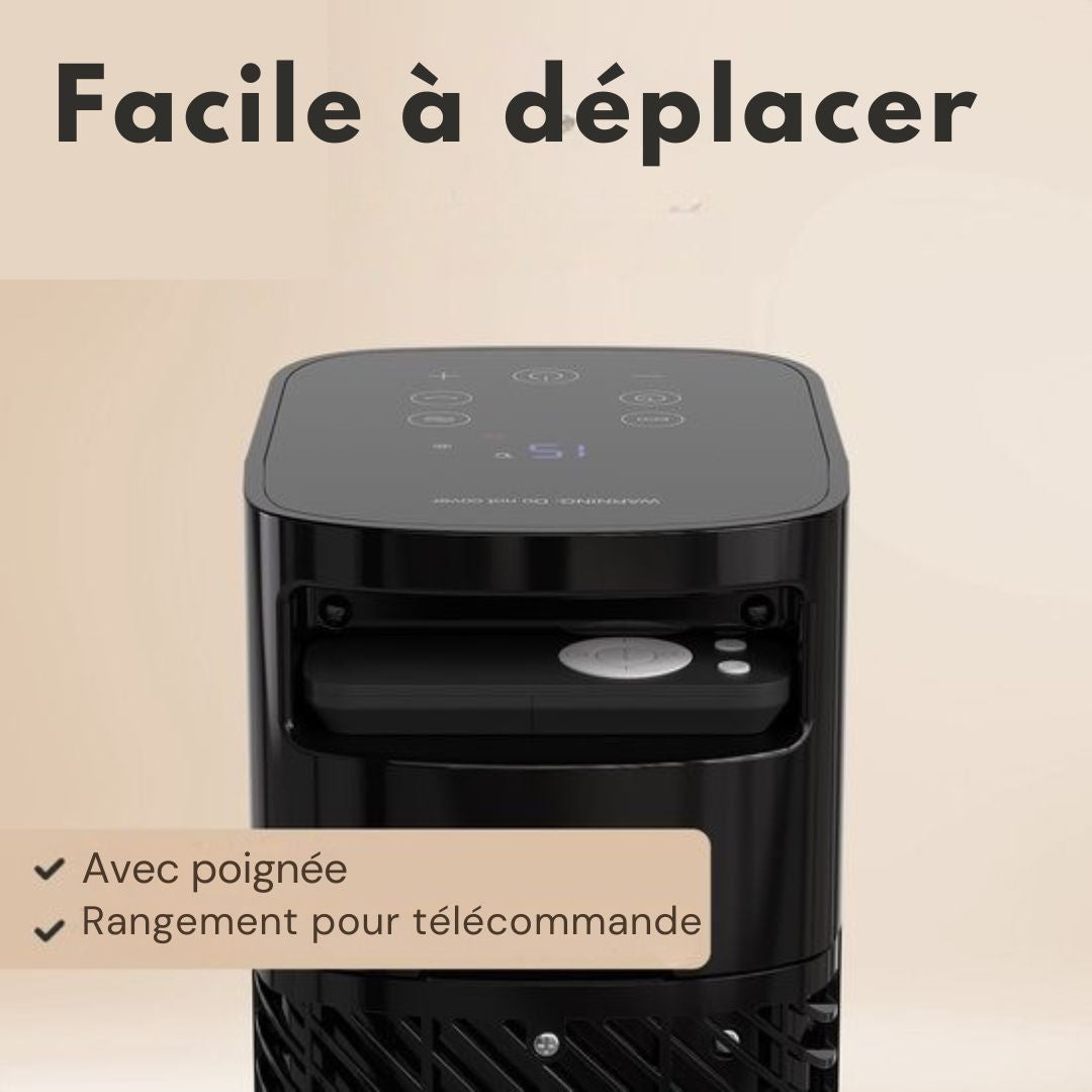 Réchaud électrique Auronic - céramique - Chauffage 2200W - Noir