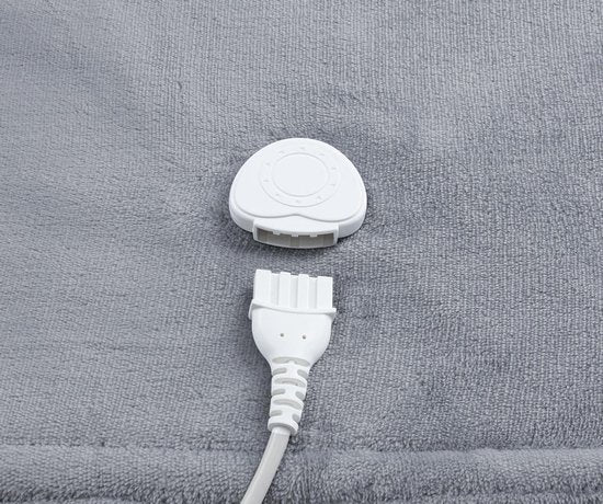 Tomado TEB1802G - Couverture électrique - Couverture d'enveloppement - Tissu polaire super doux - 180 x 130 cm