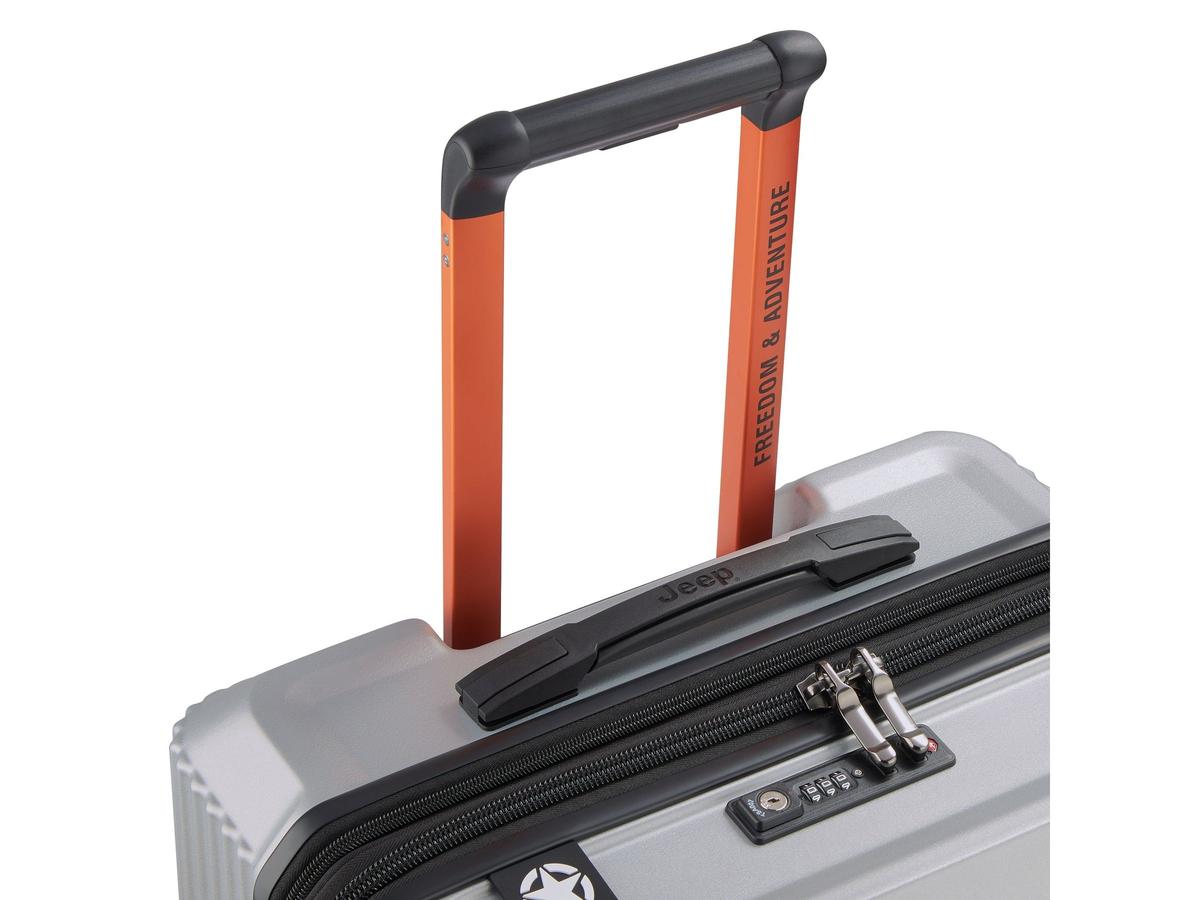Chariot Jeep - Extensible - taille M - 69 cm Argent