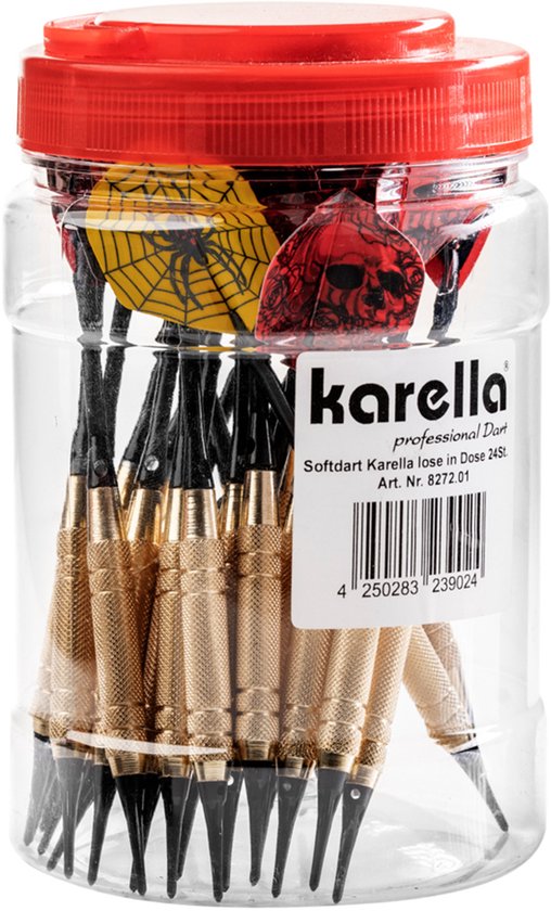 Fléchettes Karella à pointe souple, 18 grammes, lot de 24