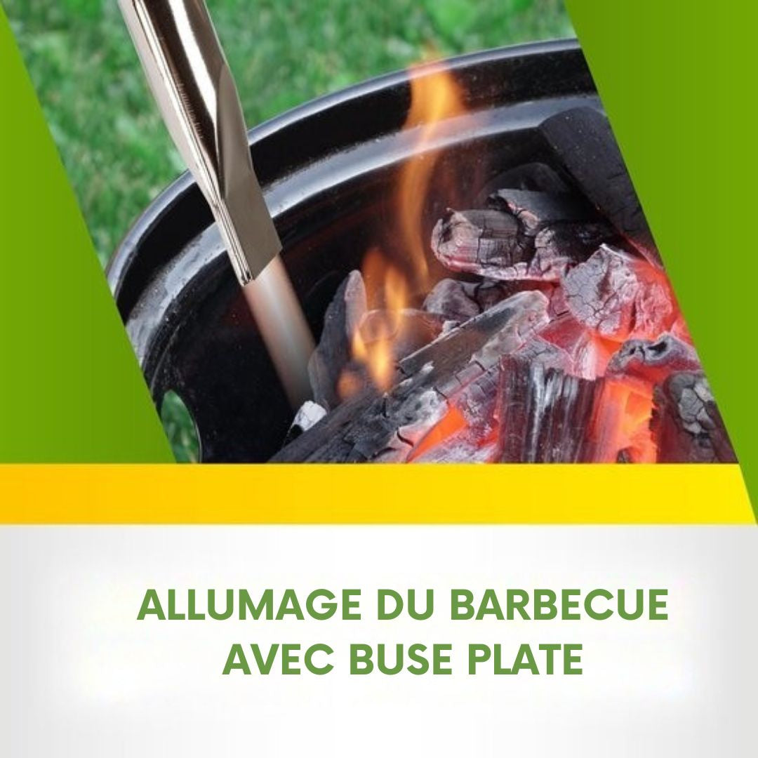 Brûleur de mauvaises herbes électrique 3-en-1 Kinzo - brûleur de peinture et allume-barbecue - 2000W - vert