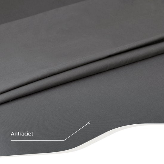 Home by TEMPUR® Topper Fitted Sheet - Anthracite - 180 x 200 x 9 cm - Silky Soft Bamboo - Drap-housse sans repassage - Convient au sèche-linge