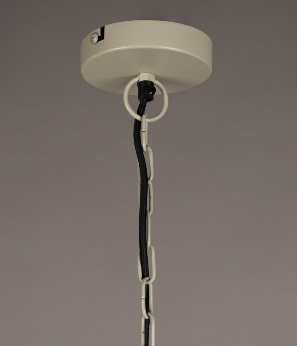 Dutchbone Meezan Lampe pendante M - Ø 30 cm - Style vintage - Gris