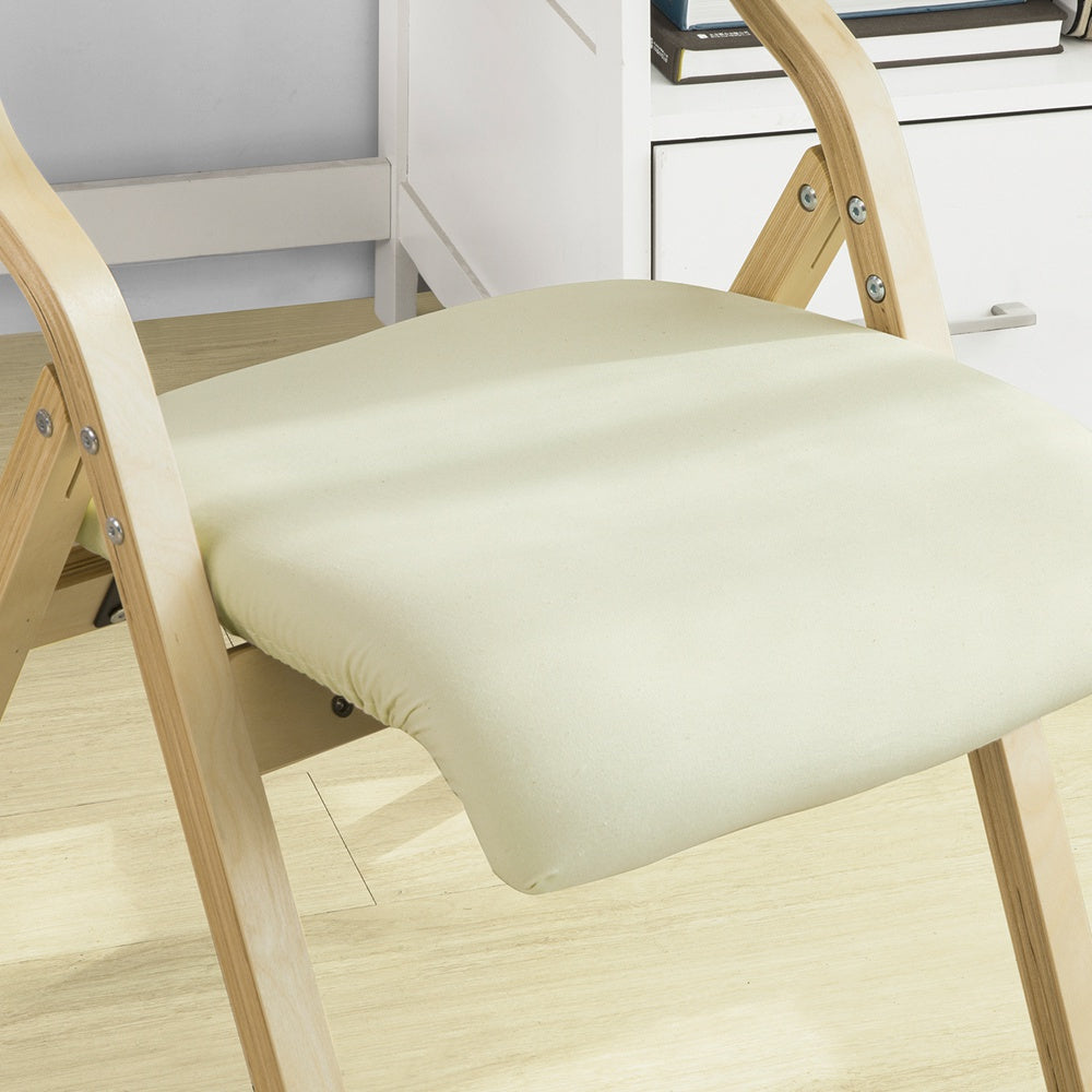 SoBuy FST40-HG Chaise pliante comfort ball - Avec coussin souple - Max. 90 kg - Gris
