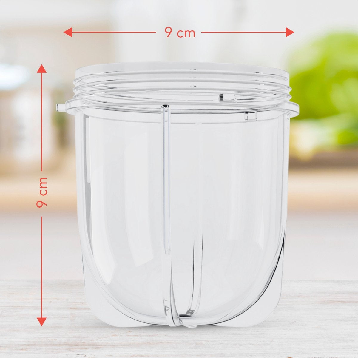 KitchenBrothers Smoothie Blender Small Cup - 300 ml - 1 pièce - Convient à KB678