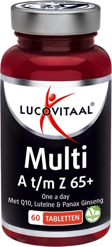 Lucovitaal Multi A-Z 65+ 60 comprimés