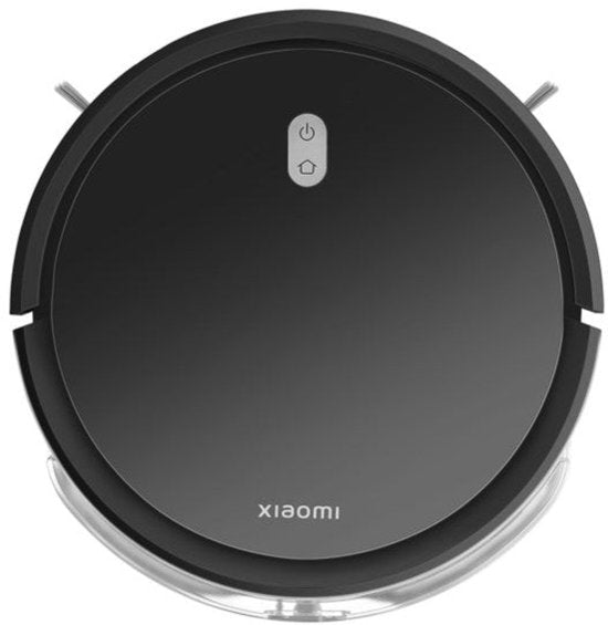 Xiaomi Robot Vacuum E5 - Robot aspirateur - Avec fonction de lavage - Adapté aux animaux de compagnie - Brosses latérales doubles - Noir - 2024