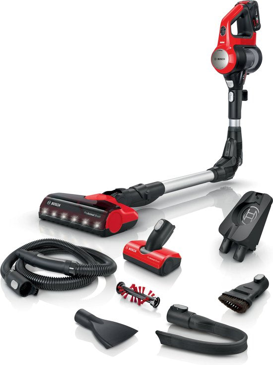Bosch BCS711PET - Aspirateur balai - Rouge