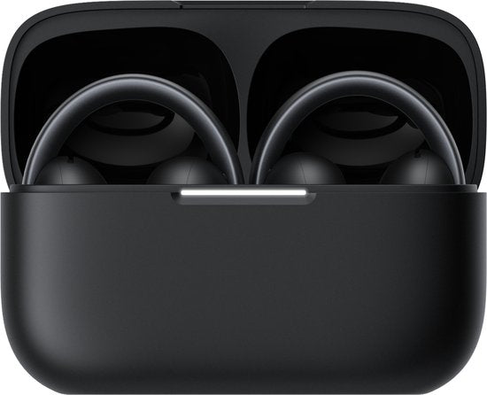 soundcore AeroClip by Anker - Écouteurs ouverts - Écouteurs à clip - Confort adaptatif - Conversations claires grâce à 4 microphones et à l'IA - Maintien stable - Haut-parleurs de 12 mm pour un son clair - Ouverts