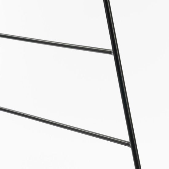 Décoration pour sapin de Noël Mica Decorations - L 50 x l 15 x H 152 cm - Métal - Noir