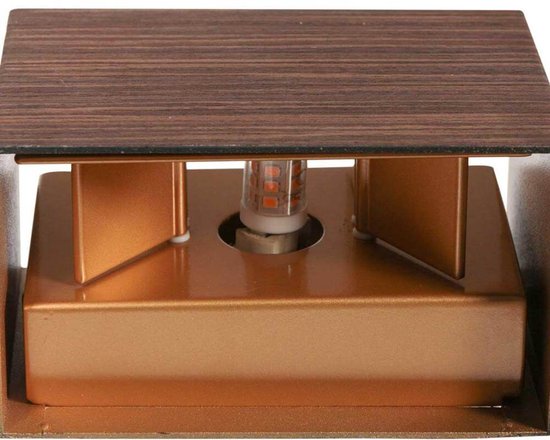 Steinhauer Applique Muro aspect bois - 3365E