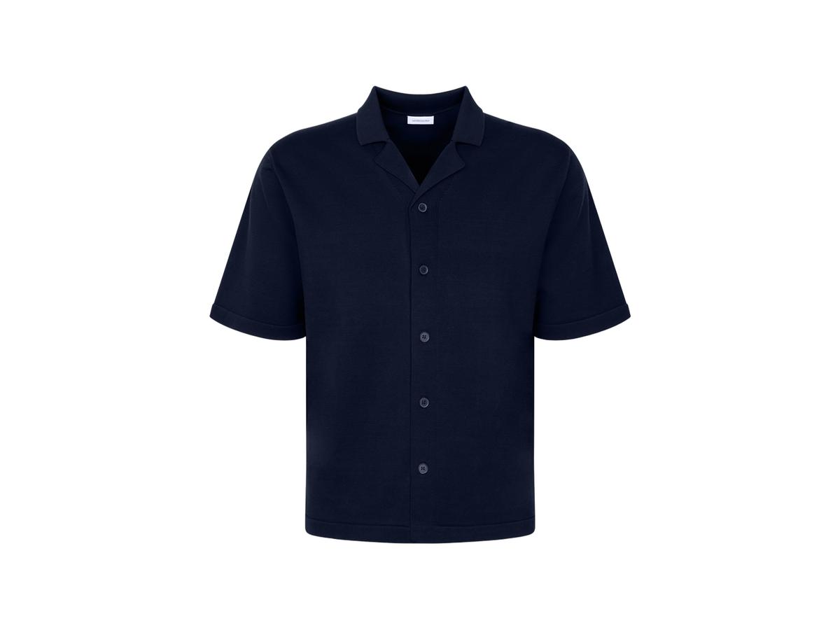 Chemise en maille Seidensticker - Bleu marine foncé - taille M