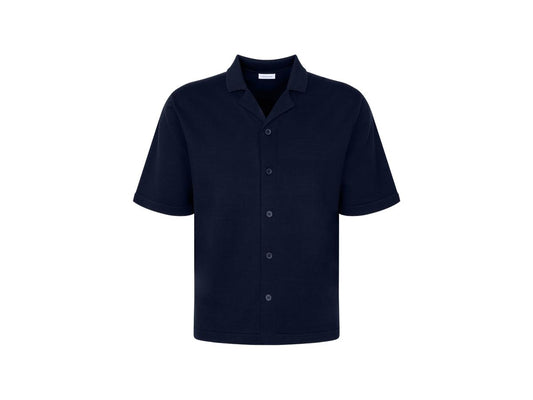 Chemise en maille Seidensticker - Bleu marine foncé - taille M
