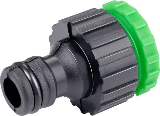 Kinzo Flexible Garden Hose 20M - Incl. attachement - Buse avec 7 modes de pulvérisation - Plastique - Vert/Gris