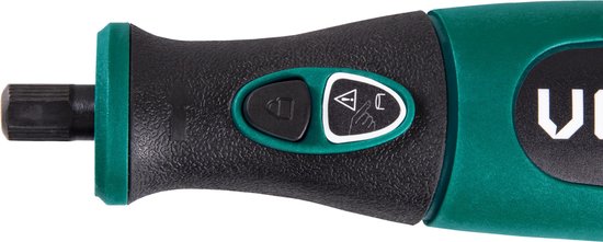 VONROC Accu Multitool - Rotatif - 8V - 24 accessoires, chargeur et sac de rangement inclus