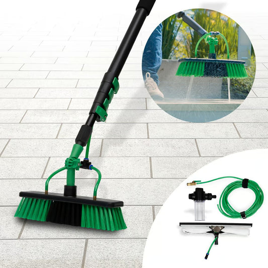 Balai à eau télescopique Hammersmith AquaClean Deluxe - Extensible et léger - Accessoires inclus - Conception innovante
