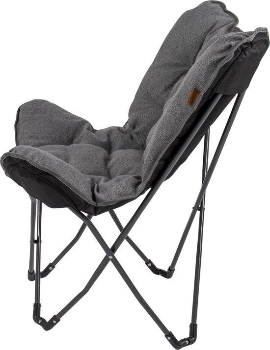 Bo-Camp - Urban Outdoor - Chaise papillon - Grainger - M - Nika - Gris