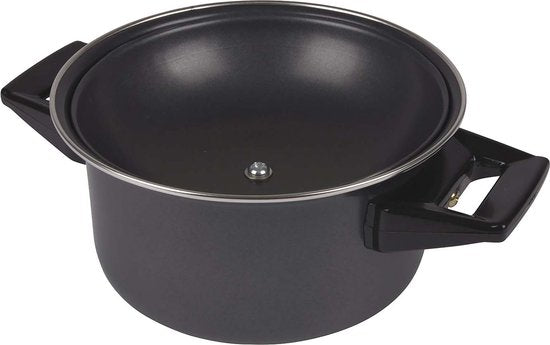 Bo-Camp - Batterie de cuisine - Rondo - 3 pièces - Acier au carbone