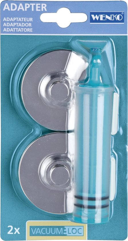 Adaptateur WENKO Vacuum-Loc pour Premium+Classic, lot de 2 pièces