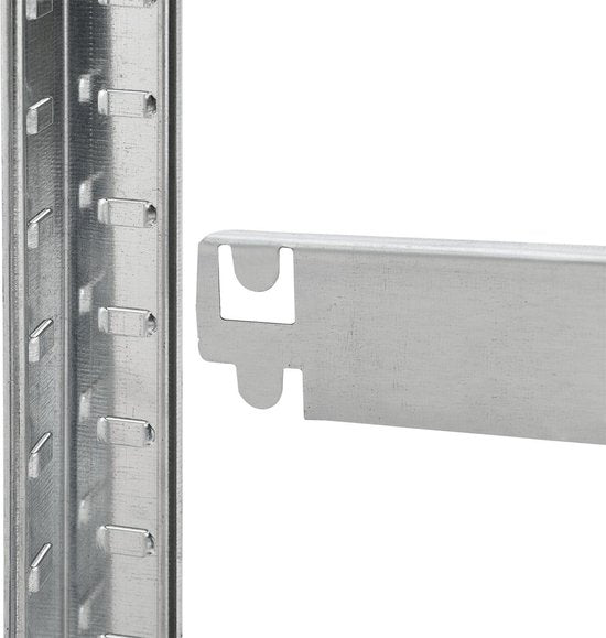 2 pièces Rayonnage d'entrepôt / Rayonnage de stockage - Basic - 180 x 90 x 40 cm
