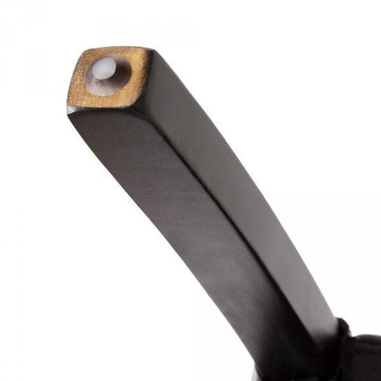 Chaise de salle à manger x2, Tectake®, Rembourré avec revêtement aspect cuir, Dossier haut ergonomique, Brun