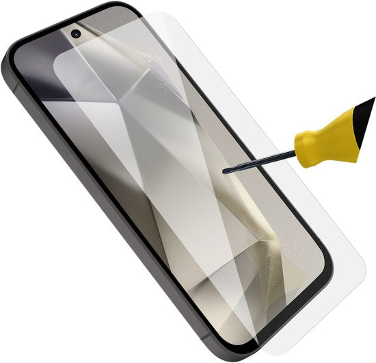 BeHello Protection d'écran Samsung Galaxy S24 FE - Verre trempé à fort impact