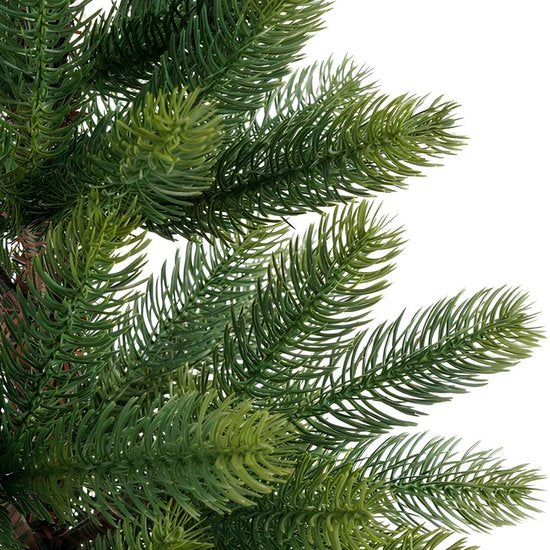 Black Box Trees Nagoya - Sapin de Noël artificiel H120 x Ø50 cm - Sapin d'intérieur - Sapin artificiel avec 212 brindilles de pin en PE - Modèle élancé Ø60 cm - Vert