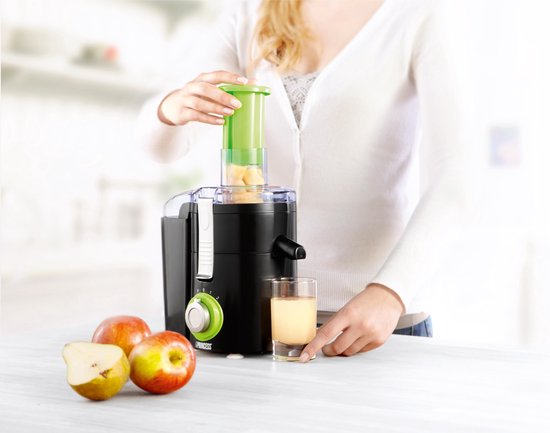 Princess 202040 Extracteur de jus - Pour légumes et fruits - Extracteur de jus avec récipient à pulpe