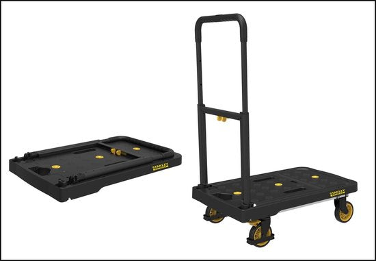 Stanley FXWT-712 - Max. 135KG - Aluminium - Pour les travaux, les voyages et les déménagements - Jaune/Noir