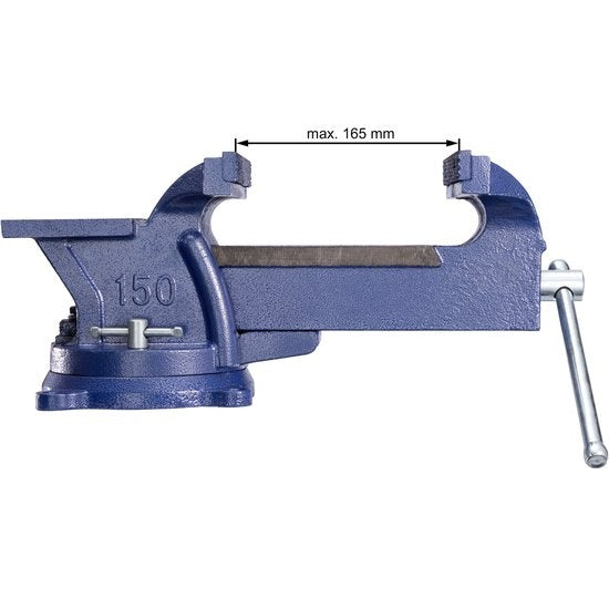 tectake - Etau pour établi 165 mm rotatif - art. no. 401125
