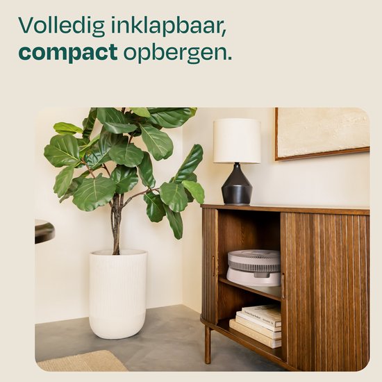 Ventilateur sans fil VONROC BREEZE – Silencieux (<44 dB) – 24 vitesses – léger et portable – 3 modes de ventilation : Naturel, Sommeil, Normal – Modulaire : ventilateur de table et ventilateur sur pied – Écran tactile haut de gamme – Télécommande incluse