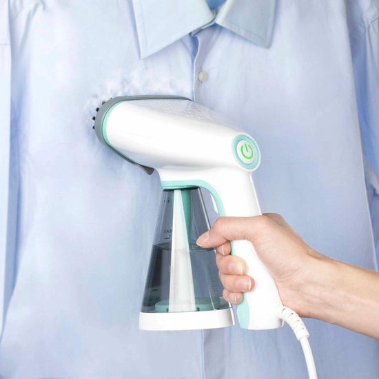 Princess 332846 Défroisseur à vapeur - Défroisseur à main – 2 réglages de vapeur - Réservoir d'eau amovible - Chauffe rapidement - Brosse de nettoyage incluse - 1 600 W
