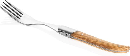 Fourchettes Laguiole Style de Vie Luxury Line - 6 pièces - Bois d'olivier