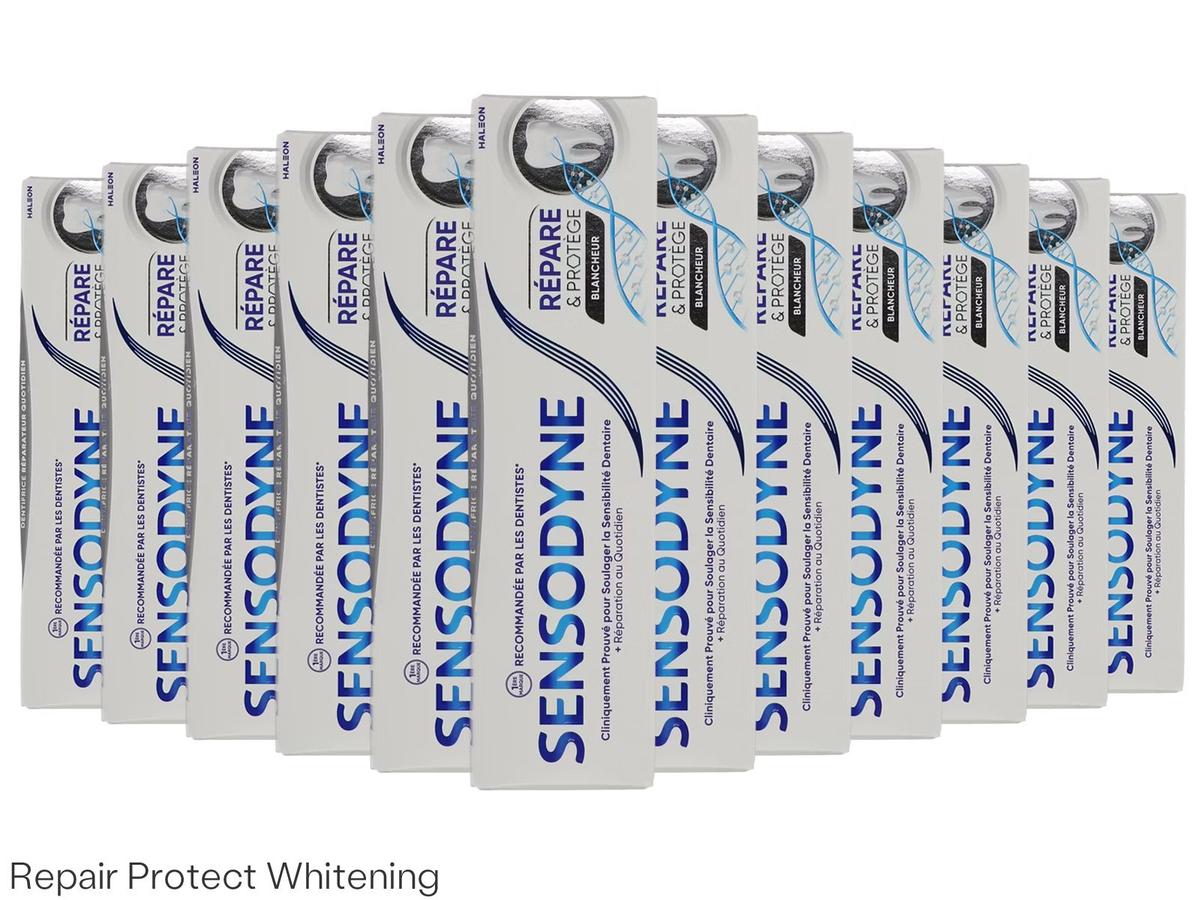 Dentifrice Sensodyne Repair & Relief Extra Fresh - 12 tubes - 75 ml par tube