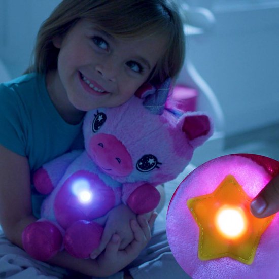 StarBelly Dream Lites - Peluche dinosaure - Projecteur d'étoiles - Veilleuse - Enfants