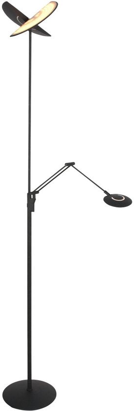 Steinhauer Exclusive - lampadaire - Zenith2 - noir - plastique et métal - lampe design - LED - 4390ZW