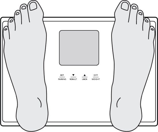 Pèse-personne intelligent avec analyse corporelle - Technologie japonaise - Pèse-personne numérique - avec application - Précis pour le suivi de la santé - TANITA® - BC-401 Blanc