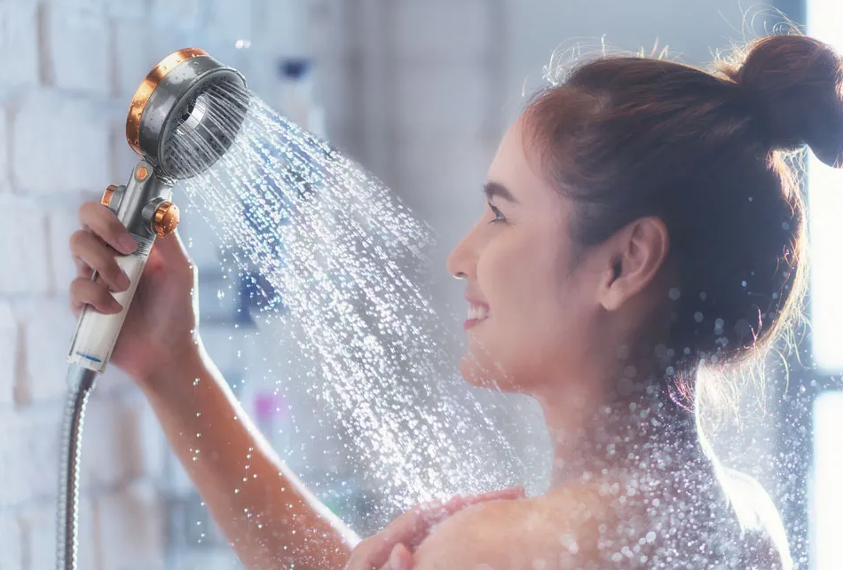 Home & Cmfort Douche à économie d'eau 3 en 1 avec filtre